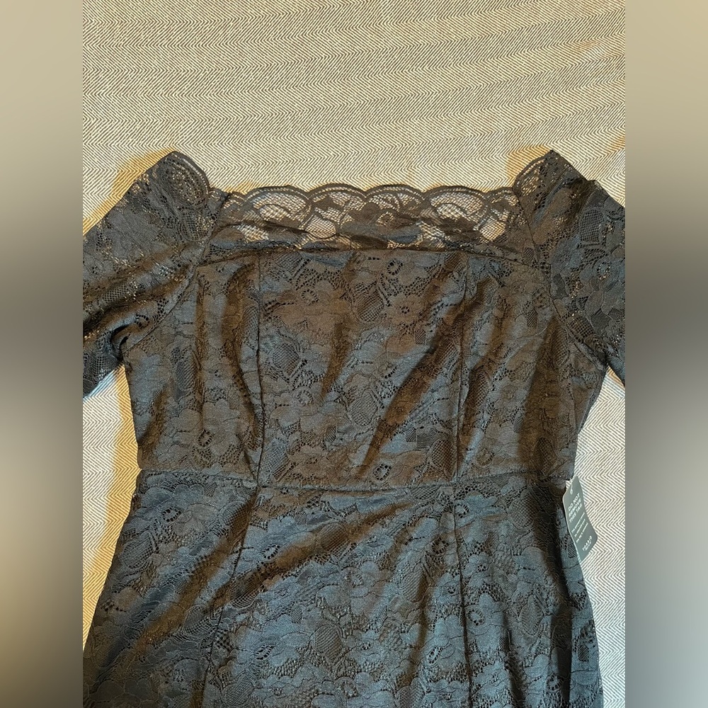 NWT Torrid Black Lace Dress Size 14 - Picture 6 of 16